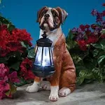 Solar LED Dog Breed Garden Lantern