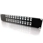 C2G 03859 24-Port Blank Keystone/Multi<wbr/>media Patch Panel