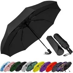 SIEPASA Windproof Travel Compact Umbrella-Autom<wbr/>atic Umbrellas for Rain-Compac...