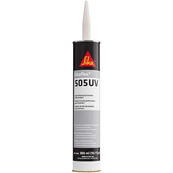 Sika Sikaflex 505UV Exterior Grade Sealant 10.3oz Cartridge (White)