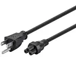 Monoprice 3' 18AWG 3 Prong AC Power Cord, Black (1070687)