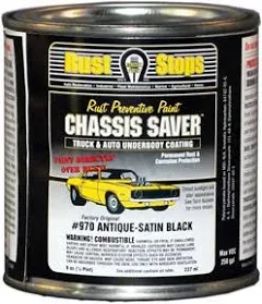 Magnet Paint & Shellac UCP970-16 Chassis Saver Satin Black-8OZ