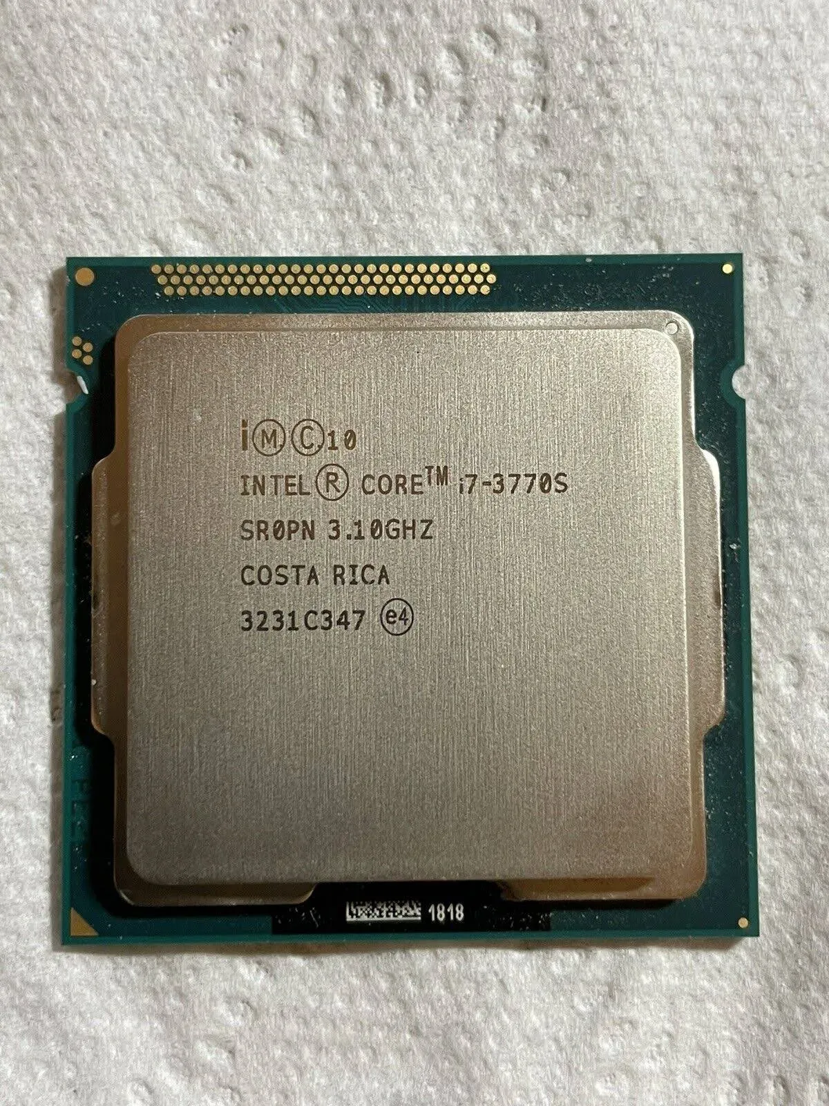 Intel Core i7 i7-3770S Processor 3.1 GHz/8M/5 GT/s DMI (SR0PN) LGA 1155/H2 CPU