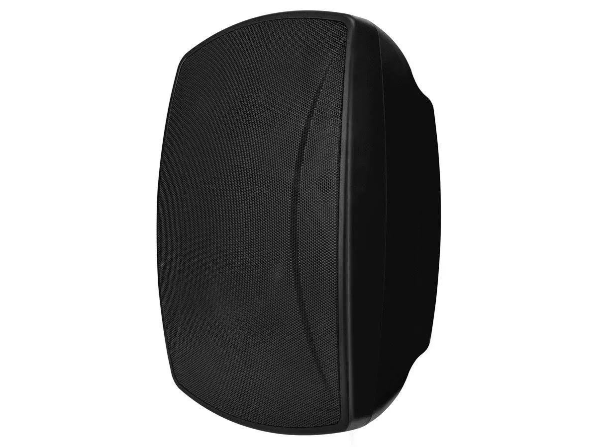 Monoprice 8in. Weatherproof 2-Way 70V Indoor/Outdoor Speaker Black (Each) for Use in Whole Home Audio Systems Restaurants Bars Retail Stores Patio