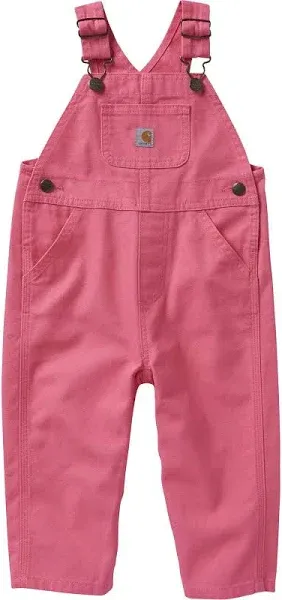 Carhartt Girls' Loose Fit Canvas Bib Overall