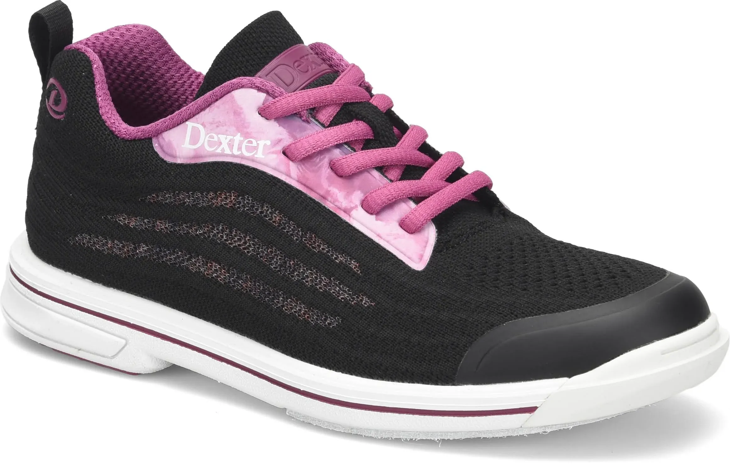 Dexter Dexlite Knit  Women's Bowling Shoes Black/Pink