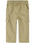 The Children's Place Baby Boys' and Toddler Boys' Pull On Slim Cargo Pants