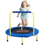 VEVOR 3ft Trampoline for Kids Indoor/Outdoor Foldable Baby Toddlers Trampoline