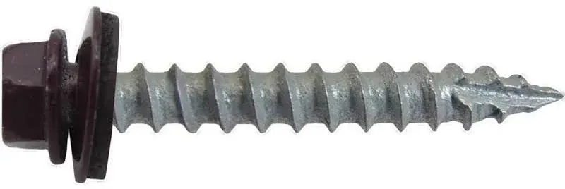 #14 x 1-1/2" Metal ROOFING SCREWS(250) Screws Hex Washer Head Sheet Me