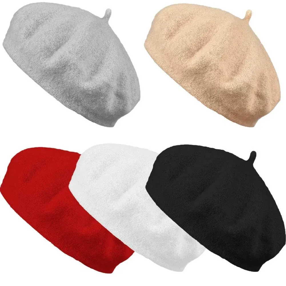 Wool French Beanie Hat