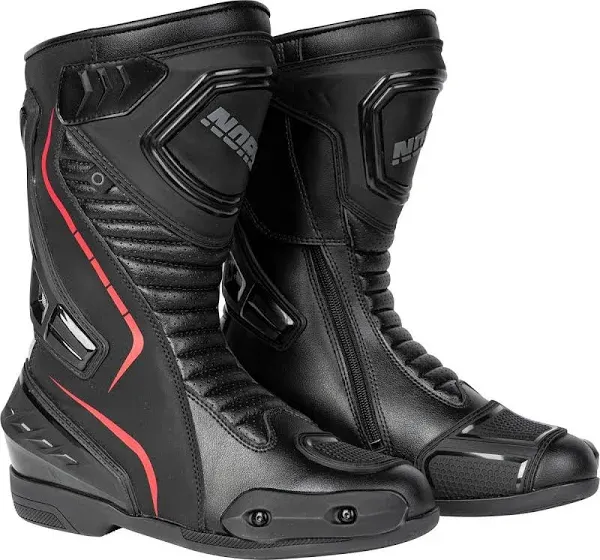 Noru Hakone Boots-Black/Red-9