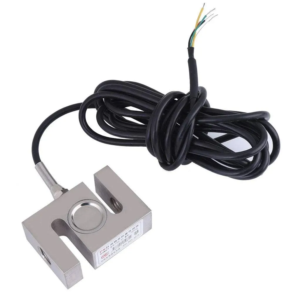 High Accuracy Metal Load Cell Scale Weighting Sensor 1000kg/2204lb, High Accuracy Weighing Controller Weight Indicator