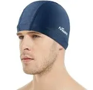 Fabric Swim Cap, High Elasticity Swimming Cap Keeps Hair Clean Breathable Fit...