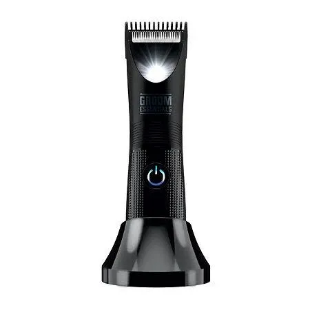 Groom Essentials Mens Cordless Ceramic Blade Hair Trimmer