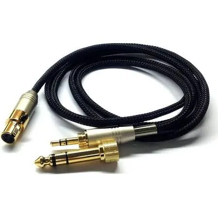 Replacement Audio Upgrade Cable Compatible with beyerdynamic DT 1990 Pro, DT ...