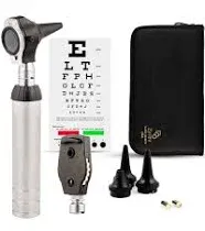 Zyrev 2 in 1 Otoscope Oph Set Perfect for Nursing & Medical Students with Carry Case