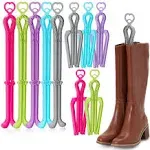 Juvale 10 Pack Boot Shapers for Tall Boots - Folding Boot Trees, Support Stands, Stand Up Inserts for Women and Men (13 in)