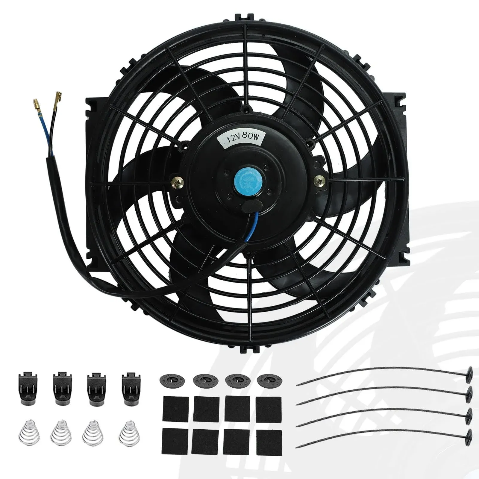 10" inch Slim Push Pull Electric Radiator Cooling Fan