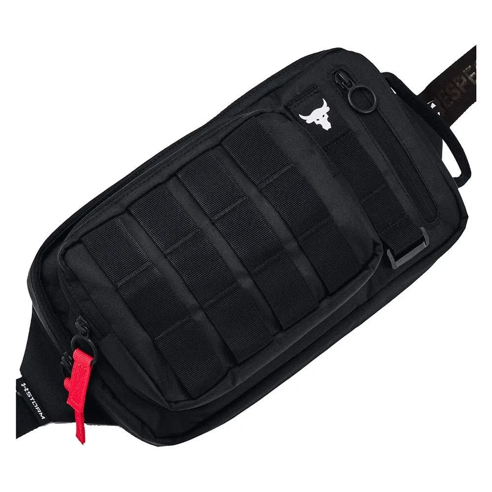 Under Armour Project Rock Waist Bag Black