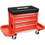 DNA Motoring Tools Rolling Mechanic Seat Tool Chest