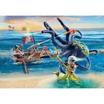 Playmobil Pirates: Battle with The Giant Octopus