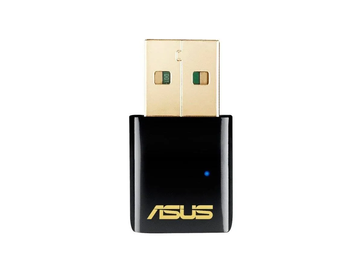 ASUS USB-AC51 AC600M Dual-Band USB 2.0 802.11a/b/g/n/ac Wi-Fi Adapter Dongles