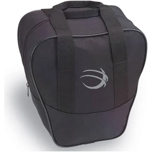 BSI Nova Single Ball Bowling Bag- Black/Charcoal