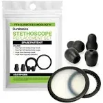 Durabasics Classic 3, Cardiology 3 & Cardiology 4 Stethoscope Accessories Kit for Littman Stethoscope Replacement Parts & Littmann Stethoscope Parts