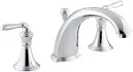 Kohler K-T387-4-CP Devonshire Deck-Mount Bath Faucet Trim, Polished Chrome