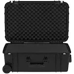 Seahorse 920 Wheeled Case with Foam, Black