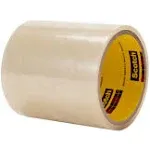 3M Adhesive Transfer Tape 467MP, Clear, 12 in x 180 yd, 2 mil, 1 Roll/Case