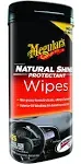 Meguiars G4100 Natural Shine Protectant Wipes