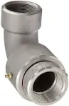 15030FXFAL00000 by Dixon Valve | Swivel Joint | Single Plane | Style 30 | 90° Elbow | 1-1/2" Size | Female NPT x Female NPT | Aluminum