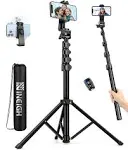 Phone Tripod 70&#034; Tripod for iPhone Cellphone Selfie Stick Tripod Stand