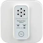 Denova Detect 10-Year Battery-Operated Natural Gas Detector with Voice Alert in White | DD620NV