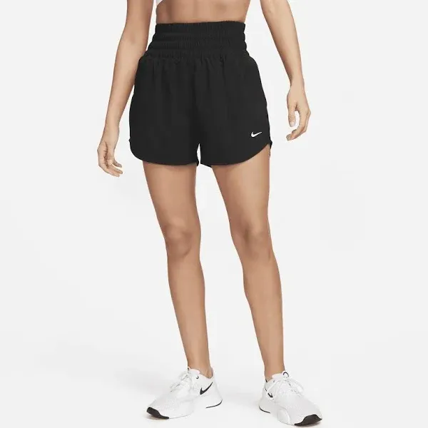 Nike One Women's Dri-FIT Ultra High-Waisted 3" Brief-Lined Shorts