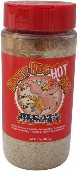 Honey Hog Hot Meat Church BBQ Rub