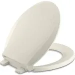 KOHLER Cachet Plastic Biscuit Round Toilet Seat