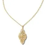 NEW KENDRA SCOTT Abbie Long Pendant Necklace in Gold