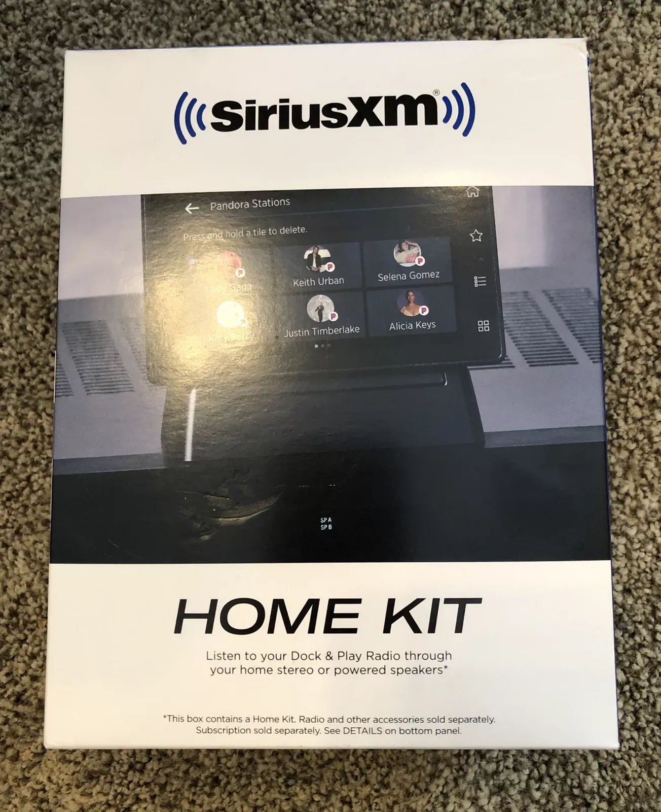 SiriusXM SXDH4 Dock and Play Home Kit