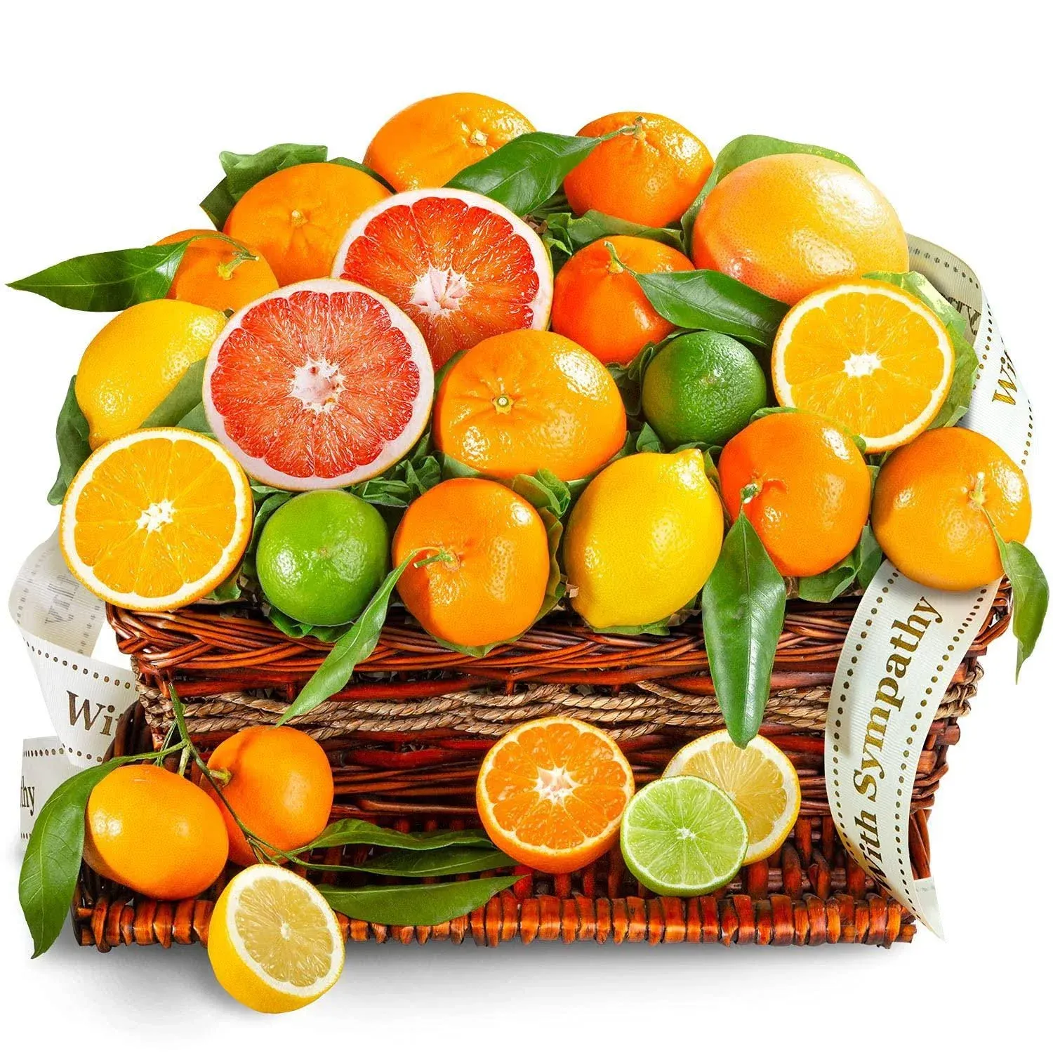 A Gift Inside Sweet Sunshine Citrus Fruit Gift Basket