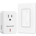 DEWENWILS Indoor Wireless Remote Control Outlet, Electrical Plug in On Off Power Switch