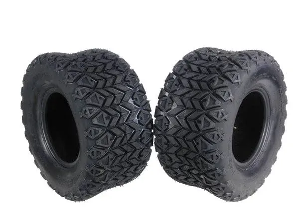 MASSFX SL221110(x4) 4 PLY Golf Cart Tires 22x11-10, Set of two (2) Tir