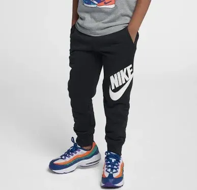 Nike Grey Boys 4-8 Futura Cuff Pants