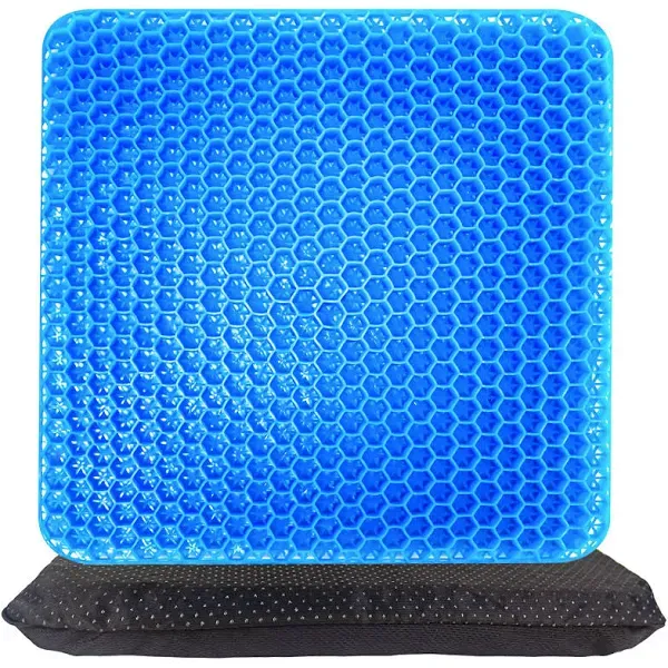 EVEME Gel Seat Cushion with Non-Slip Cover,Seat Cushion for Desk Cushion for Desk Chair,Wheelchair Seat Cushions,for Office