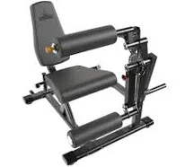 Gronk Fitness Leg Extension Machine and Leg Curl Machine | Plate Loaded Adjustable Leg Extension Bench | Home and Light Commercial Quality | Give Yourself a Great Lower Body Workout