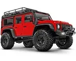 Traxxas 1/18 TRX-4M Land Rover Defender (Red)