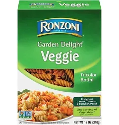 Boxes Ronzoni Garden Delight Veggie Tricolor Rotini