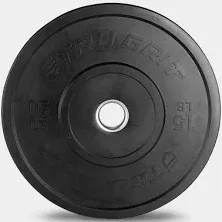 Buy Now Tru Grit Fitness Phantom Elite Black Bumper Plates (Pairs)