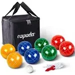 90Mm Bocce Ball Set, Bocce Ball for Beginners with 8 Balls, Pallino, Case and...